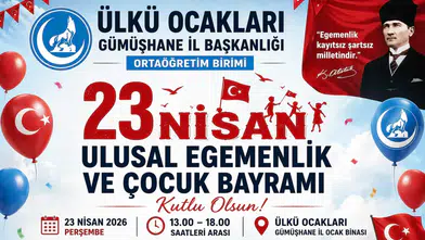 Gümüşhane Ülkü Ocakları’ndan 23 Nisan’da Vefa ve Coşku Dolu Etkinlik