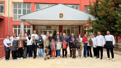 Gümüşhaneli minikler mutfakta şov yaptı! Kendi pizzalarını kendi elleriyle pişirdiler