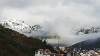 Gümüşhane’nin yüksek kesimlerinde Nisan karı