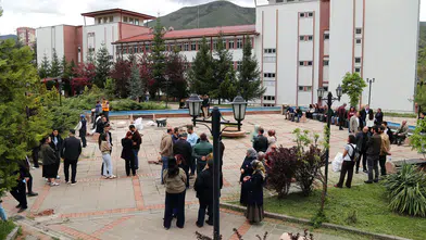 Gümüşhane Üniversitesinde Geniş Katılımlı Acil Durum Tahliye Tatbikatı Gerçekleştirildi