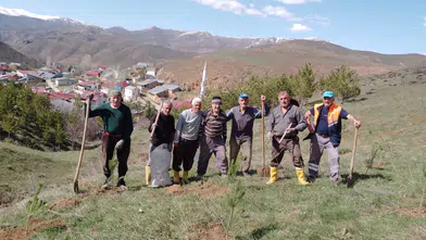 Gurbetten Sıla’ya Yeşil Köprü: Kocayokuş Köyü’nde Binlerce Fidan Toprakla Buluştu!