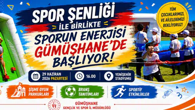 Gümüşhane Yenişehir Stadyumu Büyük Spor Şenliğine Ev Sahipliği Yapacak