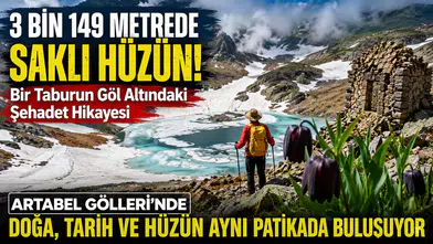 Artabel'in Zirvesinde Hem Çiçekler Hem Şehitlerin İzleri Var