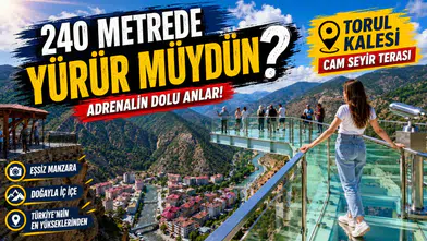 240 Metre Yükseklikte Adrenalin Dolu Anlar: "İlk Adımı Attığımda Düşeceğim Diye Çok Korktum"