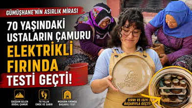 Gümüşhane'nin Asırlık Kültür Mirası Dölek Çömlekçiliği Modern Seramik Sanatıyla Yaşatıldı