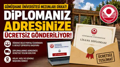 Gümüşhane Üniversitesi Mezunları Dikkat: Diplomanız Adresinize Ücretsiz Gönderiliyor!