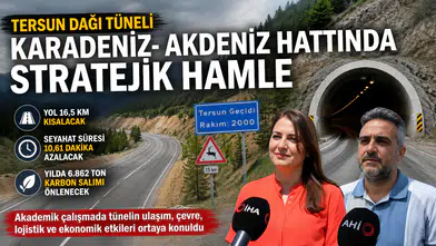 Yılda 600 binden fazla aracın kullandığı Tersun Geçidi için kritik rapor