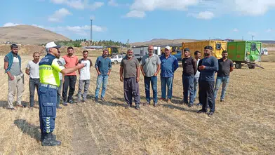 Jandarma Ekiplerinden Traktör ve Biçerdöver Sürücülerine Hayati Uyarılar