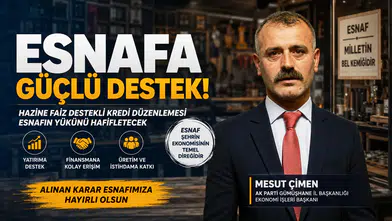 AK Parti Gümüşhane İl Başkanlığı Hazine Faiz Destekli Kredi Düzenlemesini Değerlendirdi
