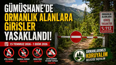 Gümüşhane'de Ormanlık Alanlara Girişler Yasaklandı: İşte Yasak Kapsamındaki Yerler ve Kurallar