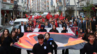 Gümüşhane'de Protokol ve Vatandaşlar Kahraman Gaziler İçin Bir Araya Geldi