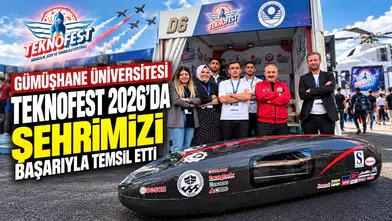 Gümüşhane Üniversitesi Eko Maraton Kulübü TEKNOFEST 2026'da Şehrimizi Başarıyla Temsil Etti