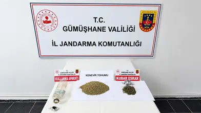 Gümüşhane'de Jandarma Ekiplerinden Kaçakçılık ve Uyuşturucu Operasyonu