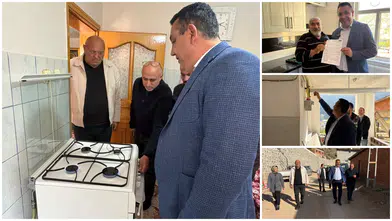 Gümüşhane Belediyesi Doğalgaz Dönüşüm Desteği İle Evlerde Gaz Kullanımı Başladı