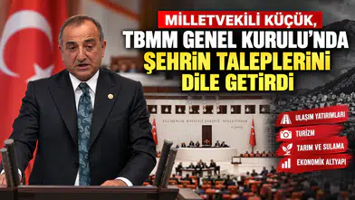 Milletvekili Küçük, TBMM Genel Kurulu'nda Gümüşhane'nin taleplerini dile getirdi