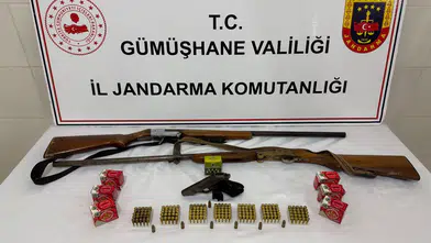 Jandarma'dan Şiran'da Silah Kaçakçılığı Operasyonu