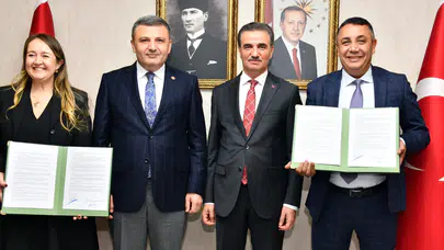 Gümüşhane'ye 500 Kişilik Çağrı Merkezi için imzalar atıldı