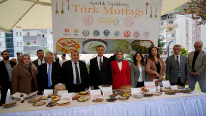 Gümüşhane'de Türk Mutfağı Haftası’nda yöresel lezzetler tanıtıldı