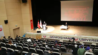 Gümüşhane Üniversitesinde "Uyuşturucu Gerçeği" Konferansı Düzenlendi