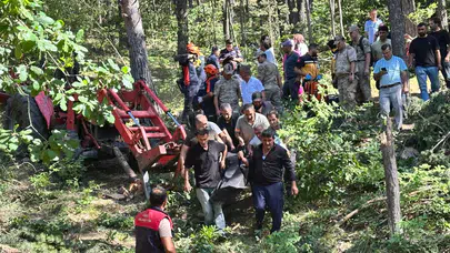 Gümüşhane’de traktörün altında kalan orman işçisi hayatını kaybetti