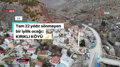 Kırıklı'da çeyrek asra dayanan iftar geleneği: 22 yıldır yolculara sofra kuruluyor