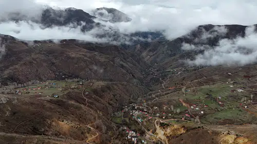 Gümüşhane'nin 'Düş Patikası'ndan eşsiz manzaralar