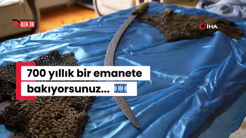 700 Yıllık Miras: Güvenç Abdal’ın Kılıcı ve Zırhı Gümüşhane’de Korunuyor