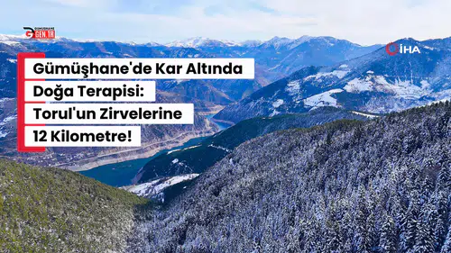 'Manzara On Numara!' Gümüşhane’de Şehrin Gürültüsünden Kaçanlar Torul’un Zirvesinde Buluştu!