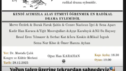 Yoğun talep yanıt buldu: 'Sahibinden Komedi' yeniden sahnelenecek