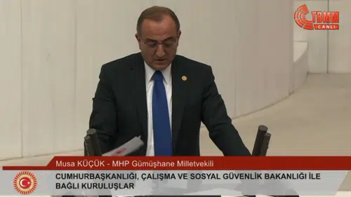 Milletvekili Küçük: Gümüşhane’nin talepleri bir lütuf değil, gecikmiş hizmetlerdir