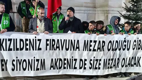 "Akdeniz Size Mezar Olacak!" Kelkit’te teravih çıkışı Siyonizme sert muhtıra