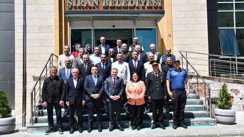 Vali Cevdet Atay Şiran İlçesinde İncelemelerde Bulundu