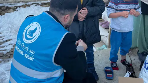 ‘Kış Üşütür, Ocak Isıtır’: Ülkü Ocakları’ndan Gümüşhane’de gönülleri ısıtan yardım seferberliği