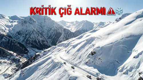 Meteoroloji’den Gümüşhane için kritik çığ uyarısı