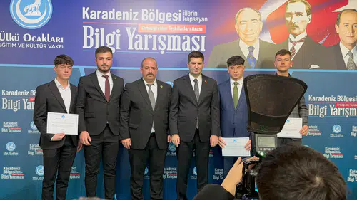 Gümüşhane Ülkü Ocakları Bölge Yarışmasında dereceye girdi