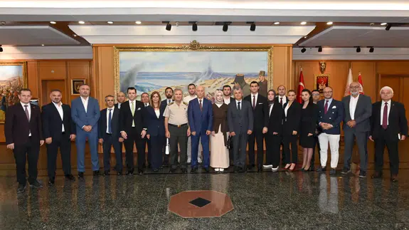 GÜMKON'dan Gümüşhane'nin gururu Orgeneral Metin Tokel'e anlamlı ziyaret