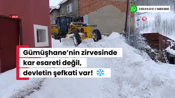 2170 rakımda ekmekleri biten köylülerin imdadına "Devlet" yetişti