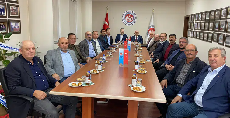 İran Trabzon Başkonsolosu Khosravi GTSO’yu Ziyaret Etti