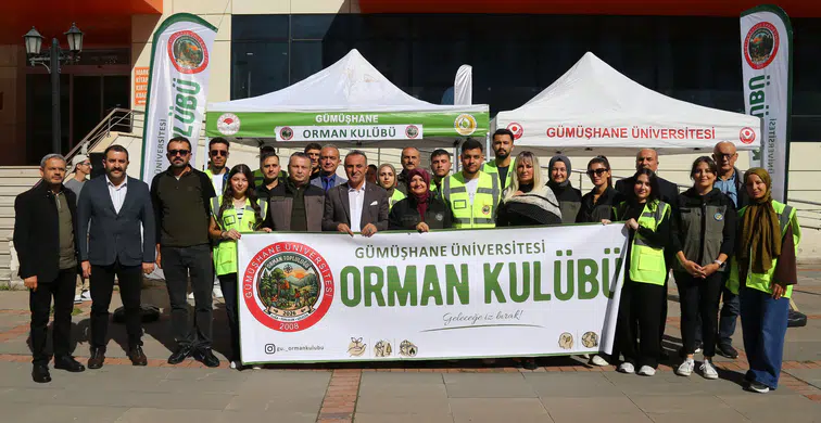 Gümüşhane Üniversitesi’nde Yeşil Vatan Kampüsü İçin Orman Kulübü Kuruldu