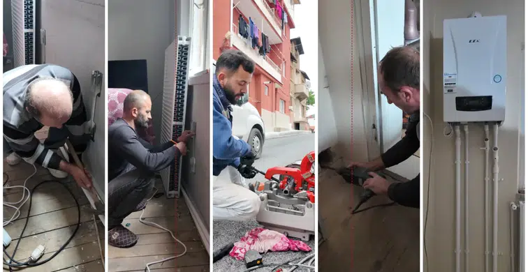 Gümüşhane Belediyesi’nden Hanelere Doğalgaz Dönüşüm Desteği