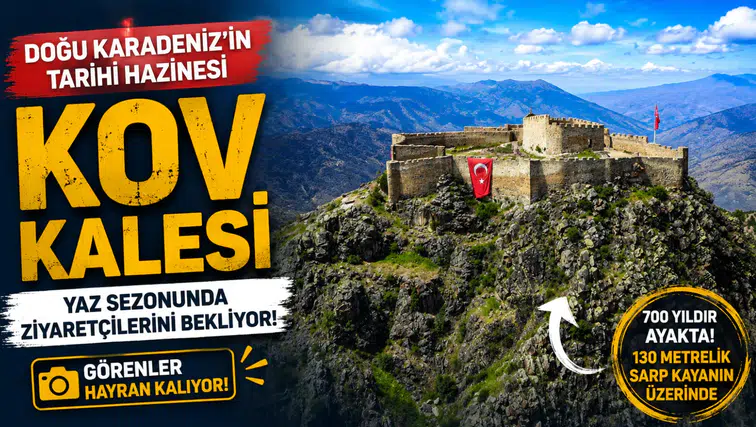 130 Metrelik Sarp Kayanın Üzerinde 700 Yıldır Ayakta! Görenler Hayran Kalıyor