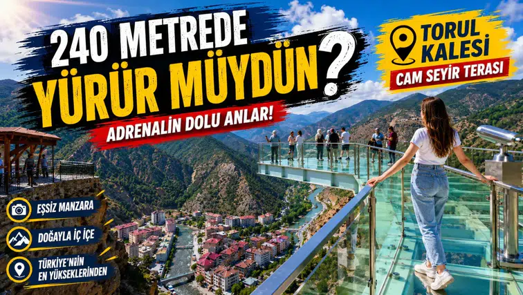 240 Metre Yükseklikte Adrenalin Dolu Anlar: "İlk Adımı Attığımda Düşeceğim Diye Çok Korktum"