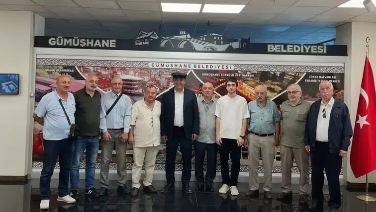 Yeşildere Nuri Dayı Derneği Yöneticilerinden Belediye Başkanı Başer'e Ziyaret