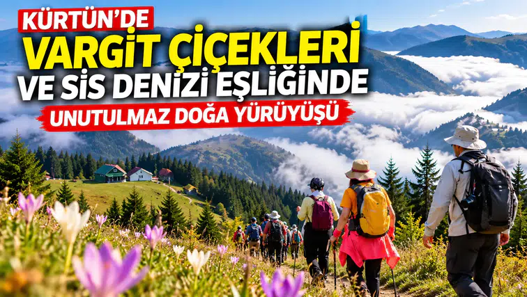 Yaylalardan ormanlara yürüdüler, 27 virajı aşarak Özkürtün’e indiler