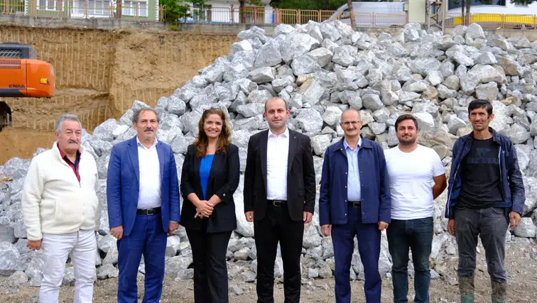 AK Parti Heyetinden Yeni İl Halk Kütüphanesi Projesine Saha İncelemesi