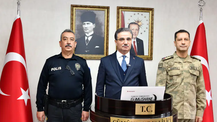 Vali Aydın Baruş Gümüşhane’nin 2026 Yılı Ocak Ayı Güvenlik Bilançosunu Açıkladı