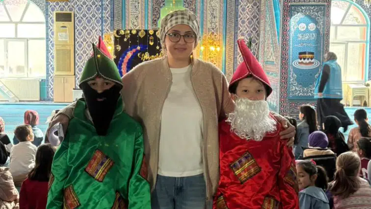 Gümüşhane’de çocuklar bu etkinliğe bayıldı! Hacivat ve Karagöz sahne aldı