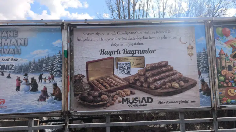 MÜSİAD Gümüşhane’den Yerel Ekonomiye Dijital Dokunuş: Bayram Hediyeniz Pestil ve Köme Olsun