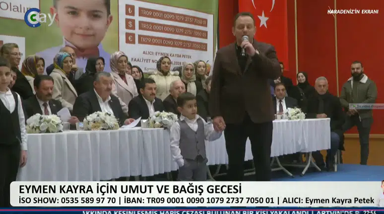 Gümüşhane Eymen için tek yürek oldu: 8,5 milyon TL toplandı