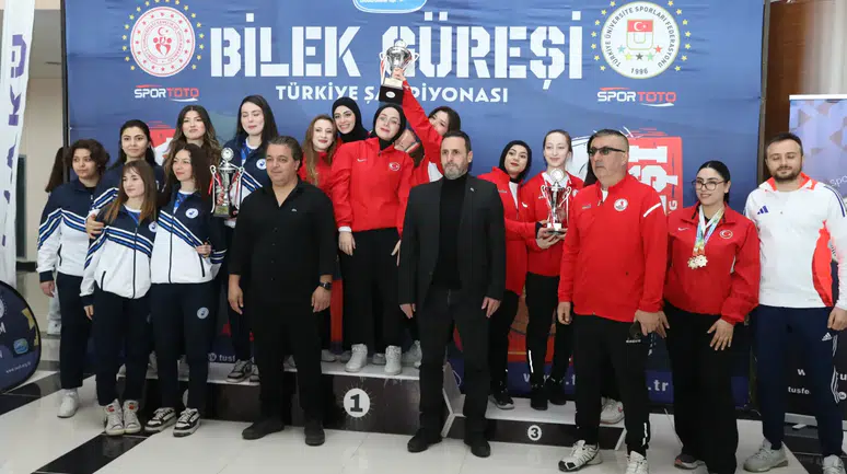Üniversiteler Arası Bilek Güreşi Türkiye Şampiyonu: Gümüşhane Üniversitesi!